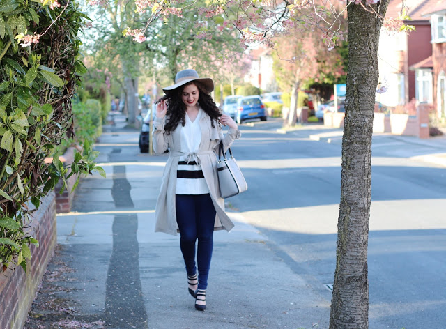 spring beige trenchcoat how to style outfit of the day what i wore