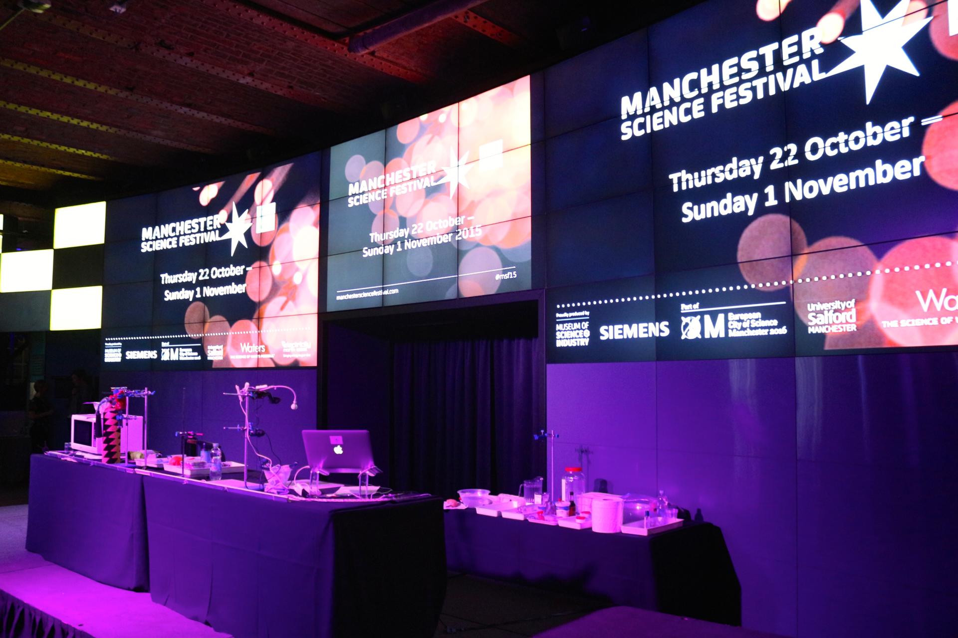 Manchester International Science Festival Launch Party 2015