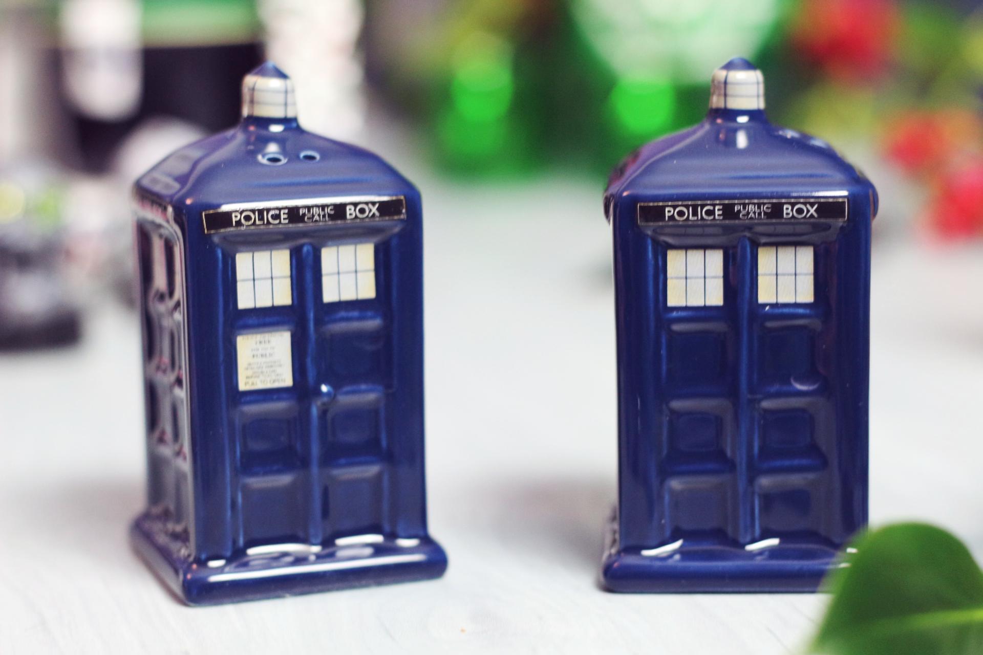 dr who salt and pepper shakers flamingo gifts
