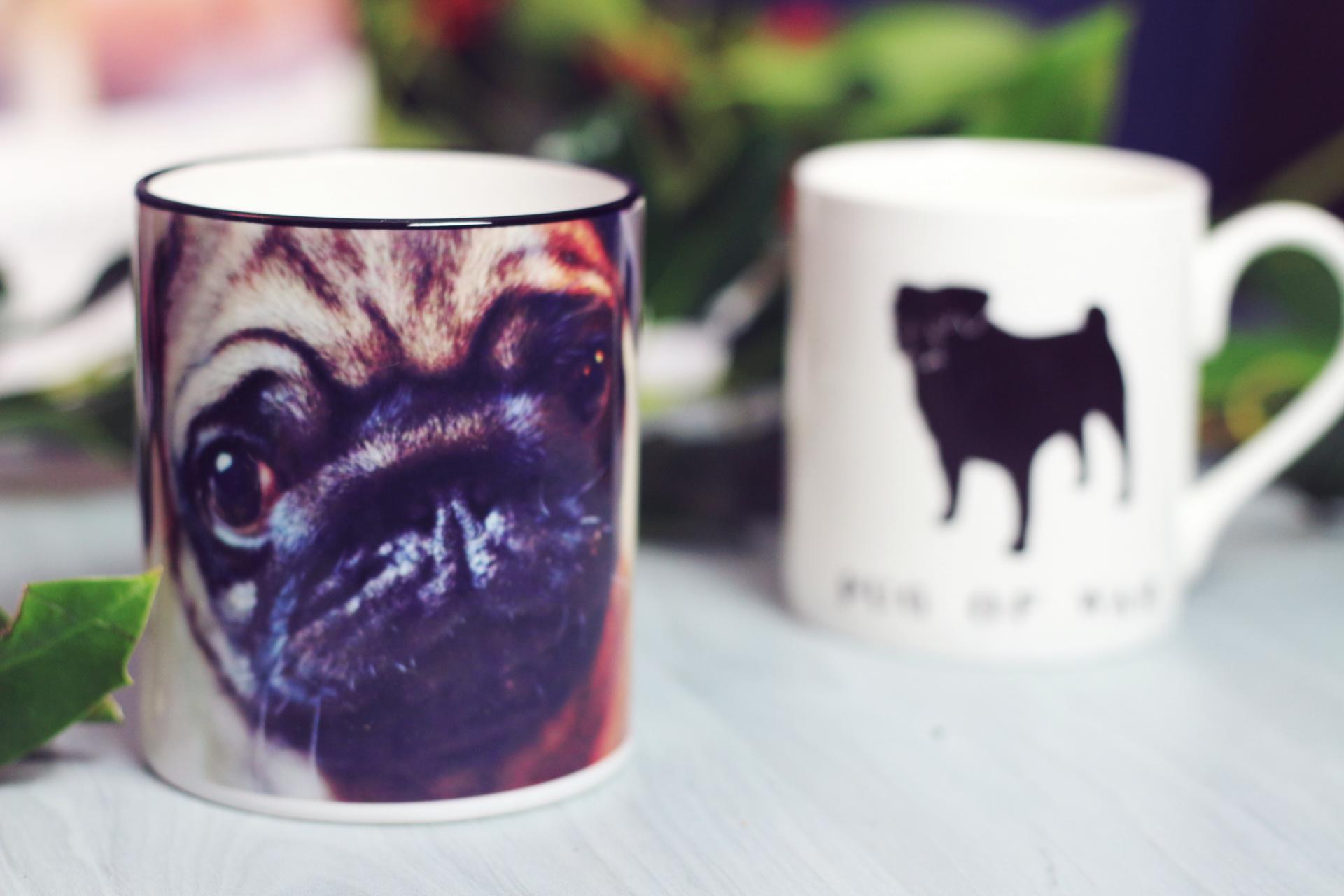 pug mugs gift ideas