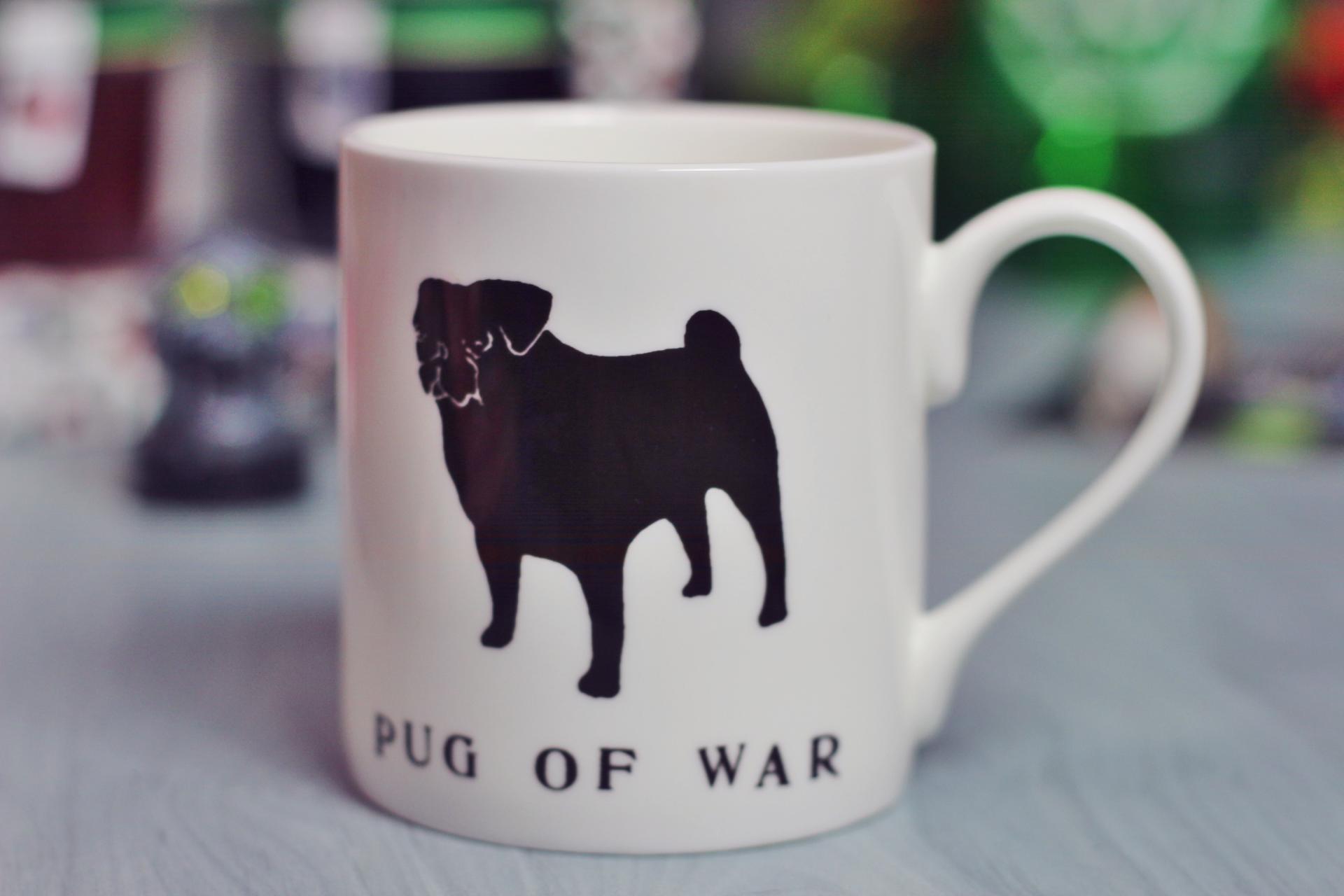 pug of war mug flamingo gifts