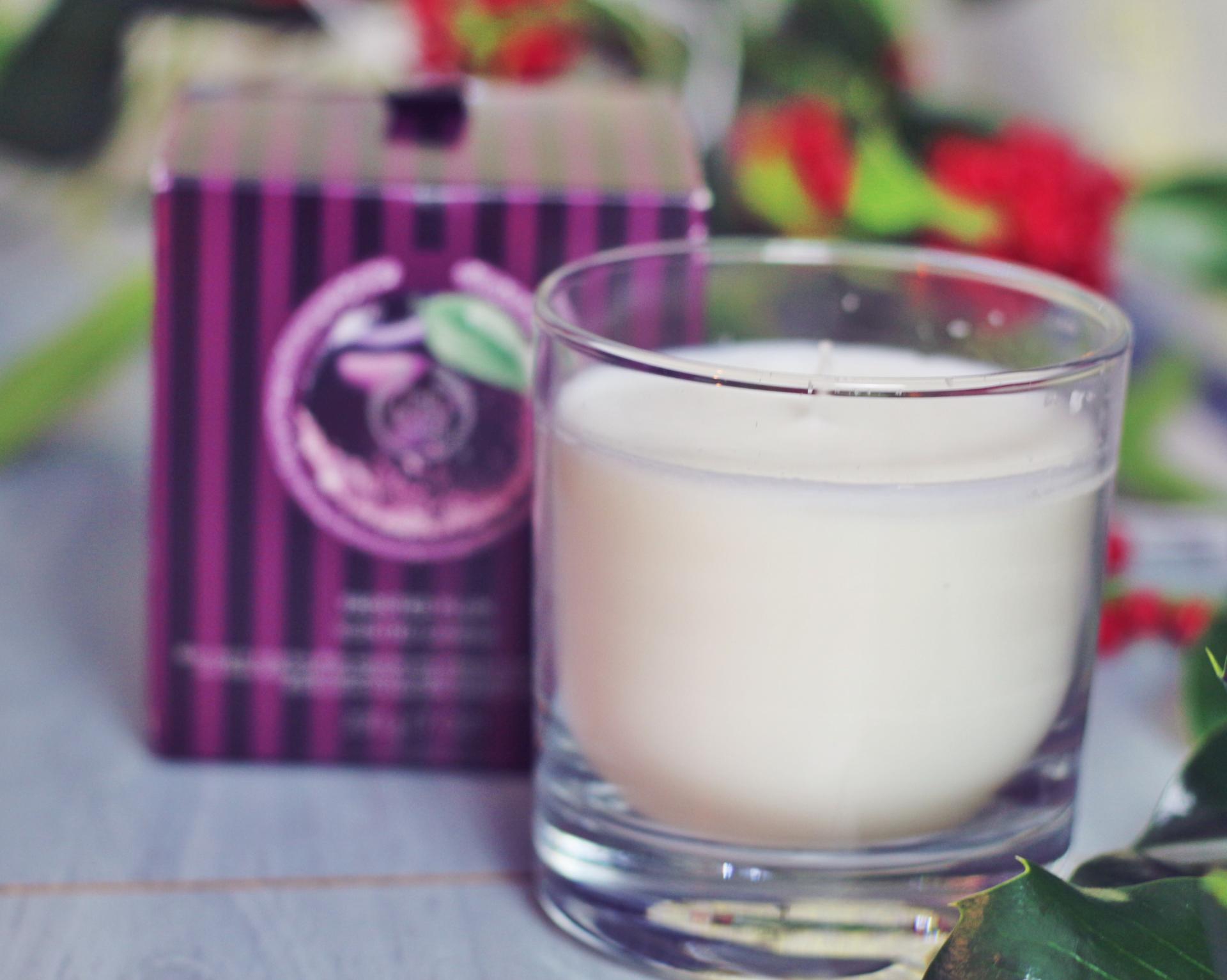 the body shop christmas candle 2015