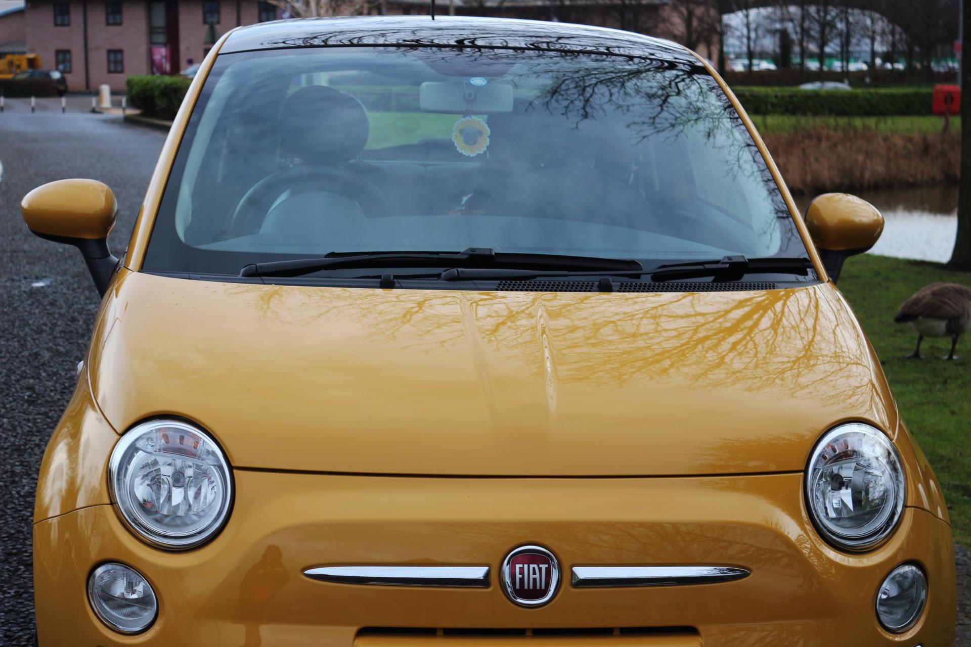 Fiat 500 Lounge Countrypolitan Yellow