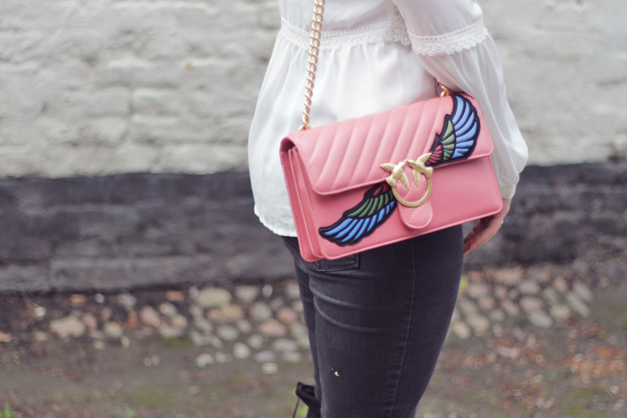 Pink Love Wings Shoulder Bag Summer 2017