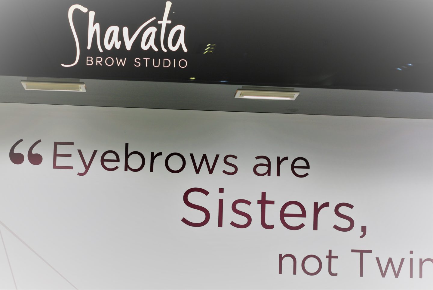 Eyebrow Tint and Thread at Shavata Brow Bar in Harvey Nichols Beauty Hall, Manchester
