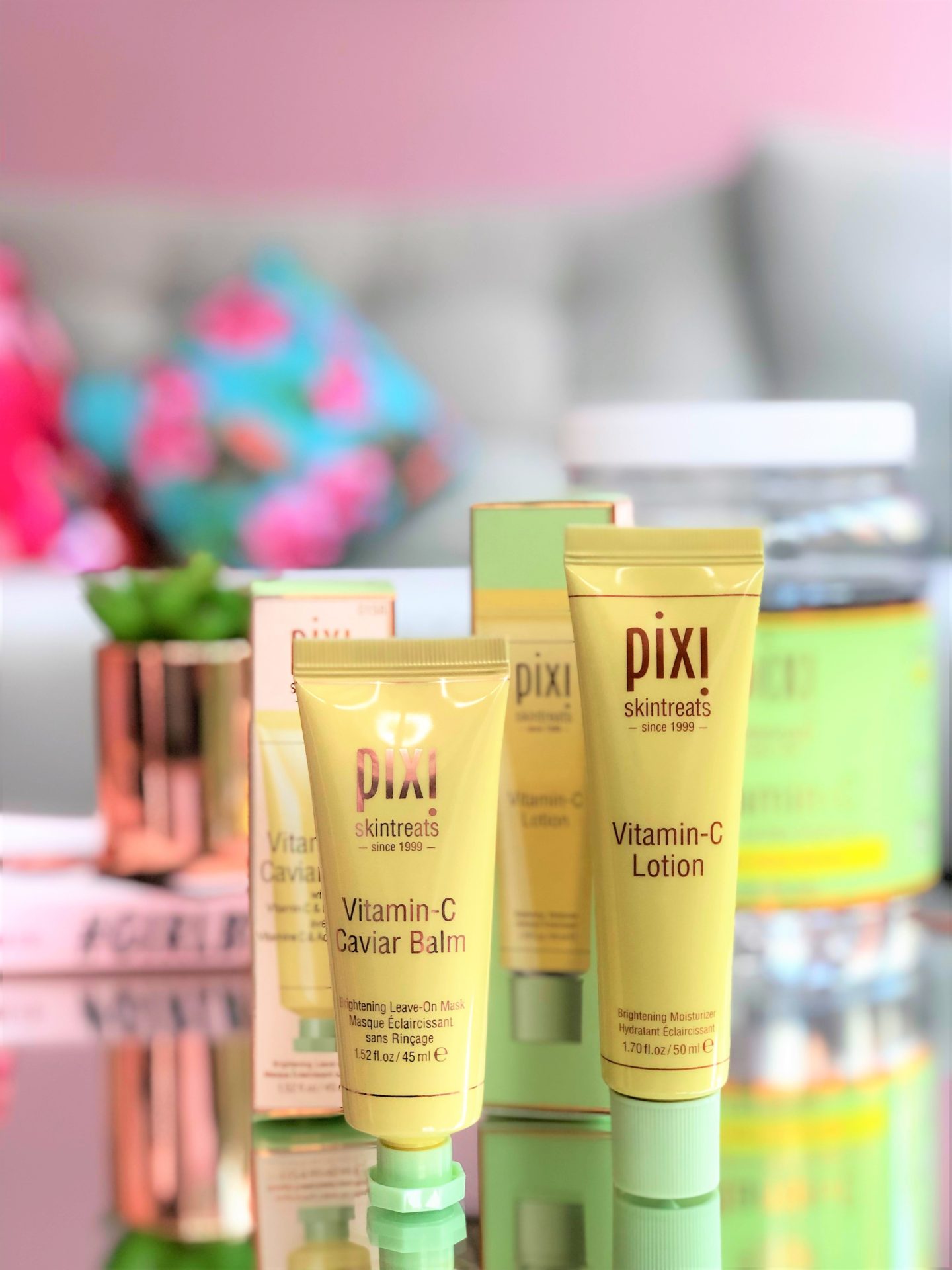 Pixi Beauty Vitamin C Skincare range