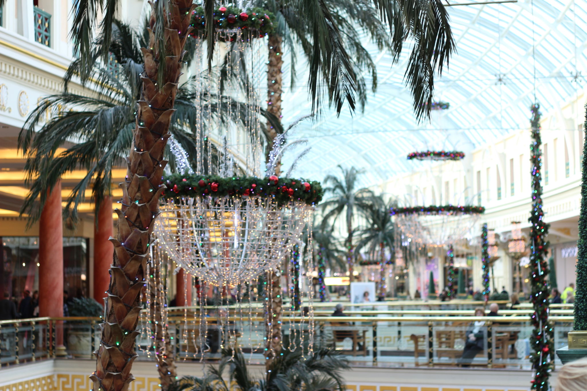 Christmas Shopping at the Trafford Centre, Manchester