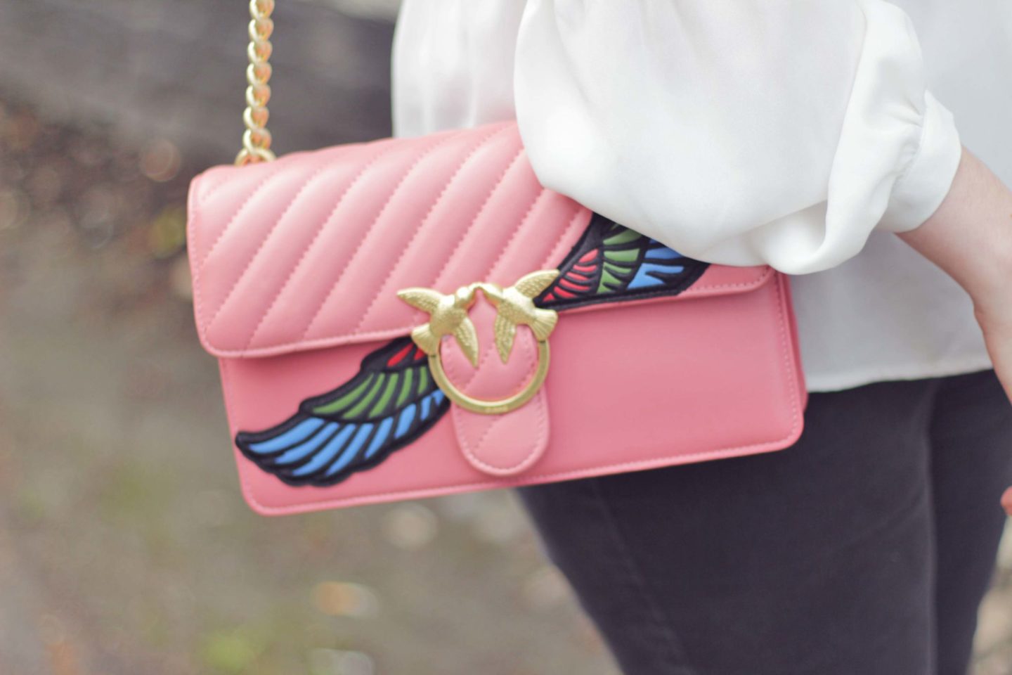 Pinko Love Wings Shoulder Bag Summer s Statement Handbag