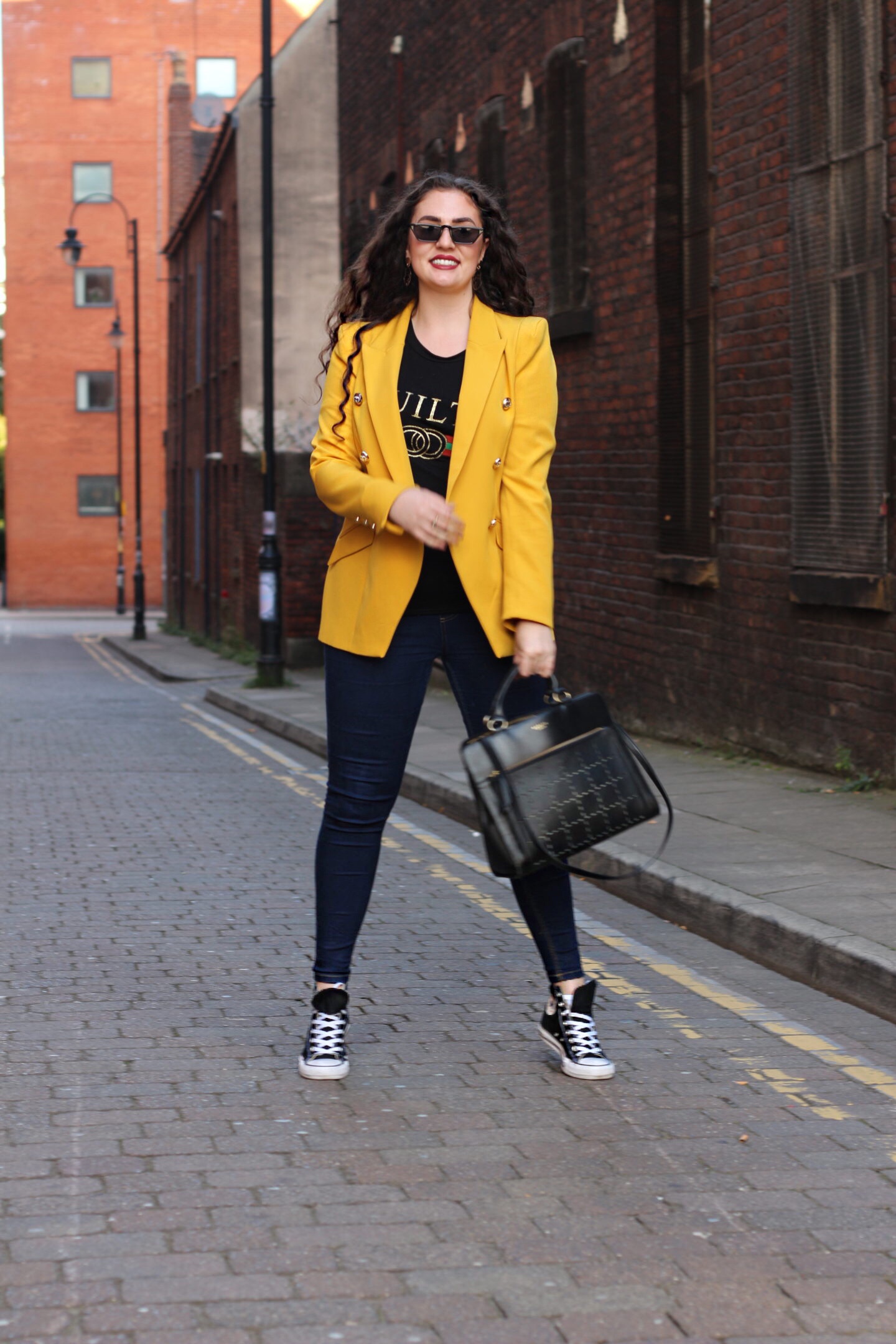 Converse jeans and clearance blazer